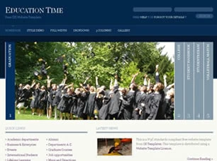 Education Time Html模版
