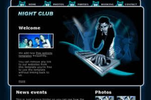 Night Club Html模版