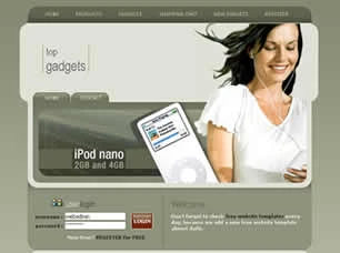 Top Gadgets Html模版
