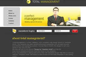 Total Management Html模版