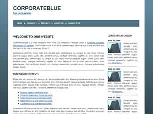 Corporateblue Html模版