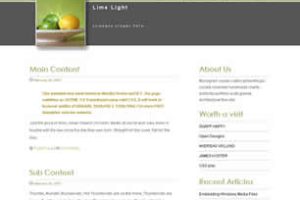 Lime Light Html模版