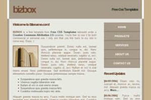 BizBox Html模版