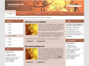 Corporation ltd. Html模版