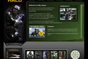 Halo Html模版