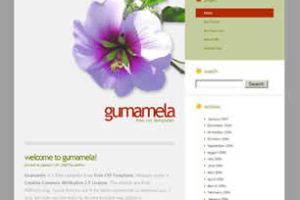 Gumamela Html模版