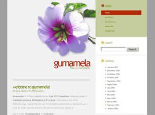Gumamela Html模版