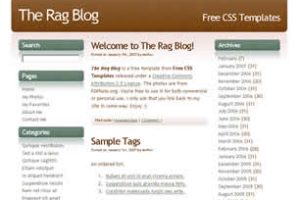 The Rag Blog Html模版