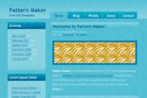 Pattern Maker Html模版