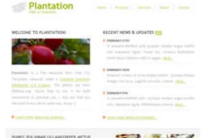 Plantation Html模版
