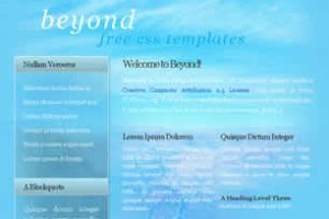 Beyond Html模版