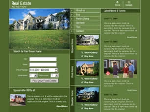 Real Estate Html模版