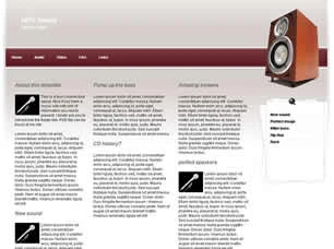 HIFI News Html模版