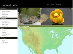 National Park Html模版