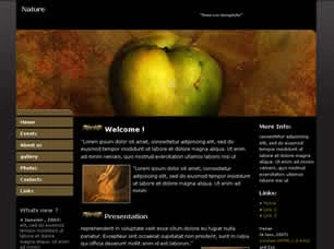 Nature Html模版