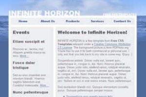Infinite Horizon Html模版
