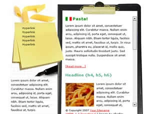 Pasta Html模版
