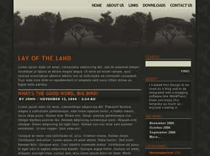 Lay of the Land Html模版