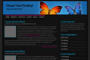 Visual Tom Foolery Html模版