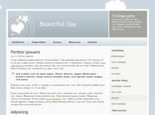 Beautiful Day Html模版