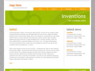 Inventions Html模版
