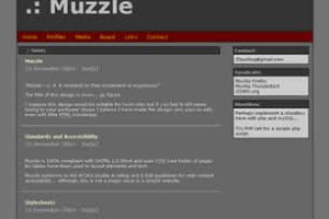 Muzzle Html模版