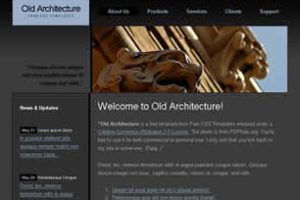 Old Architecture Html模版