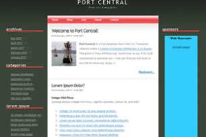 Port Central Html模版