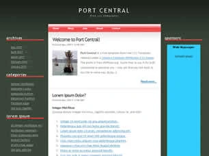 Port Central Html模版