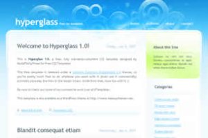 Hyperglass 1.0 Html模版