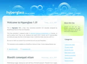 Hyperglass 1.0 Html模版