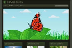 Organic Design Html模版