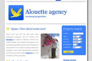 Alouette Agency Html模版