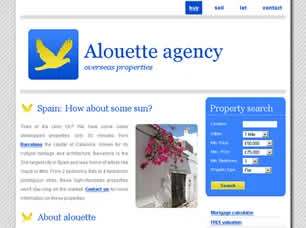Alouette Agency Html模版