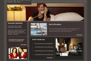 Bed & Breakfast Html模版
