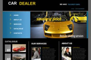 Car Dealer Html模版