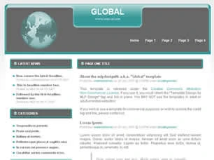 Global Html模版