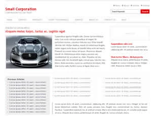 Small Corporation Html模版