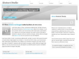 Abstract Studio Html模版