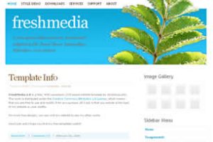 FreshMedia 1.0 Html模版