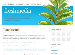 FreshMedia 1.0 Html模版
