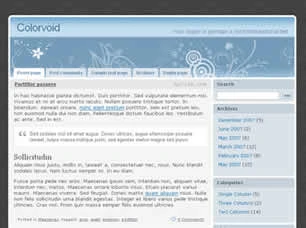 Colorvoid Html模版