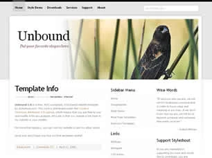 Unbound 1.0 Html模版