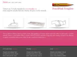 PencilPink Html模版