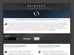 Reinvent Html模版