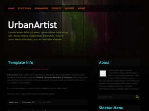 UrbanArtist 1.0 Html模版