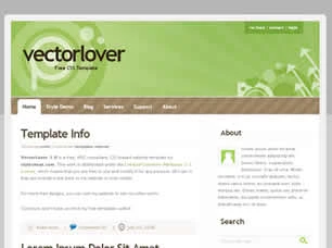 VectorLover 1.0 Html模版
