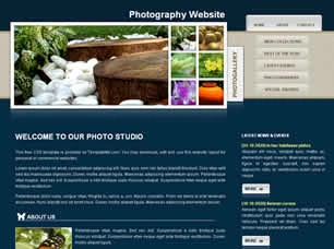 Photo Studio Html模版