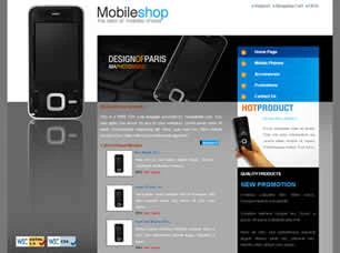 MobileShop Html模版