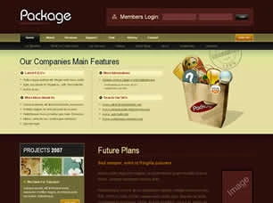 Package Html模版